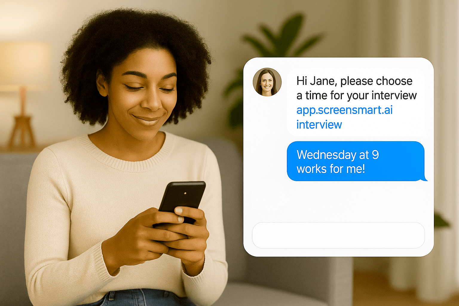 Interview scheduling